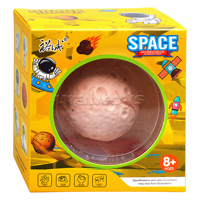 Раскопки "Космический шар" в коробке