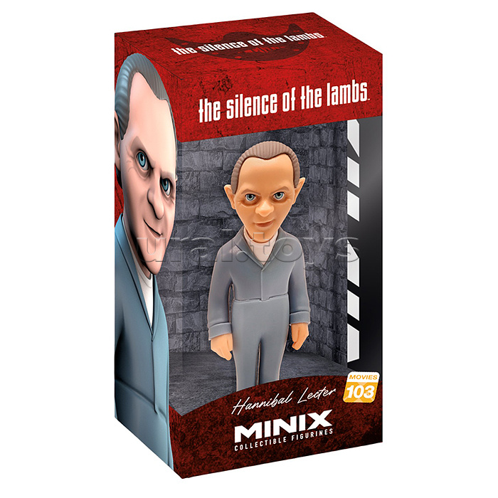 Коллекционная фигурка "Silence of the lambs" - "Молчание ягнят" Энтони Хопкинс, 12 см,