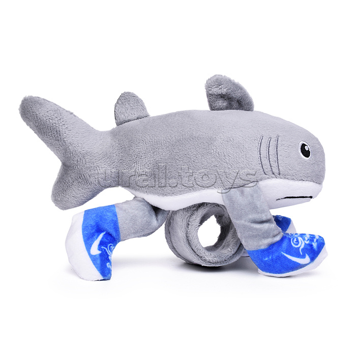 Мягкая игрушка "Акула" в кедах, 28 см.