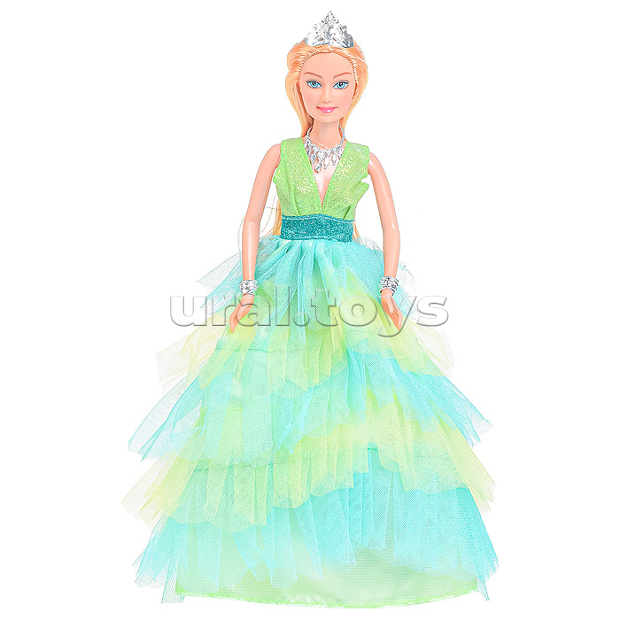 Кукла в бальном платье с аксессуарами,