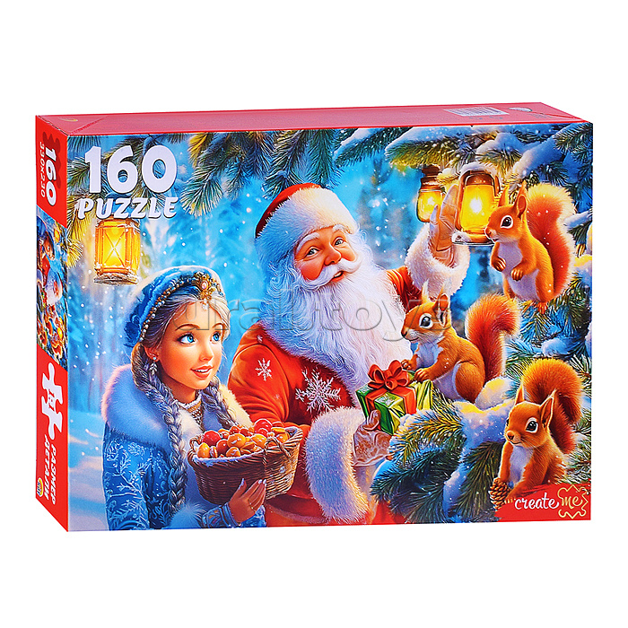 Пазлы 160 "Новогодние чудеса"