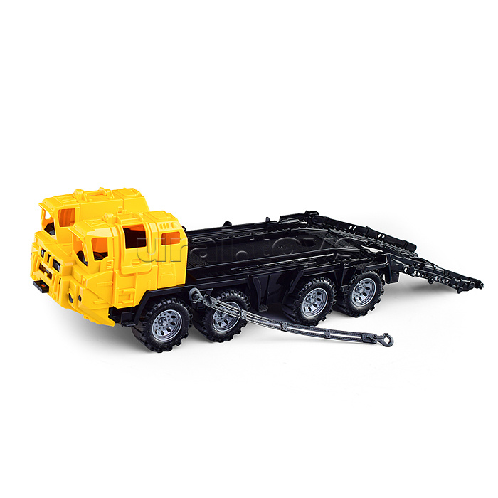 Тягач "Урал" с трактором