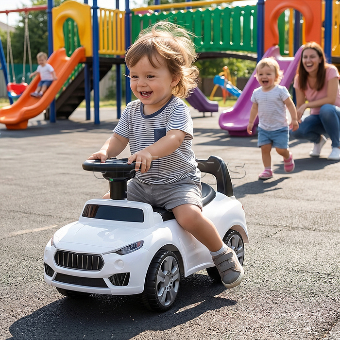 Каталка для детей Rocket R0272 (цвет белый)