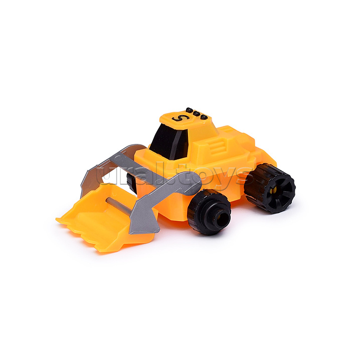 Робот трансформирующийся в спец технику, в коробке