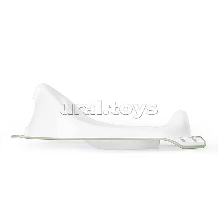 Накладка для унитаза детская (антискользящая) бело-оливковый