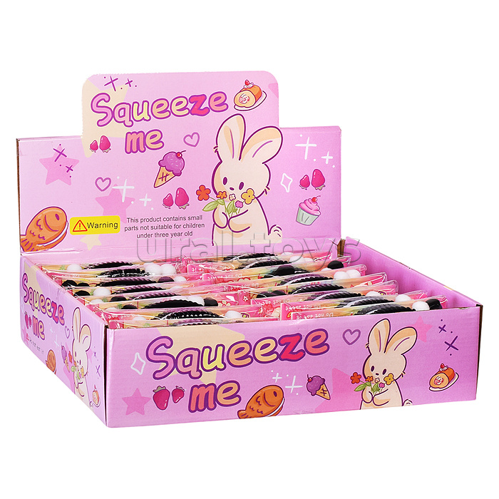 Игрушка-антистресс "Печенье-сэндвич"