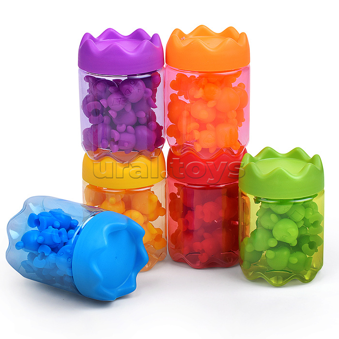 Настольная игра-сортировщик "Мишки" в коробке