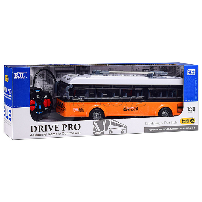 Машина "Городской транспорт" р/у, 27 MHz, в коробке