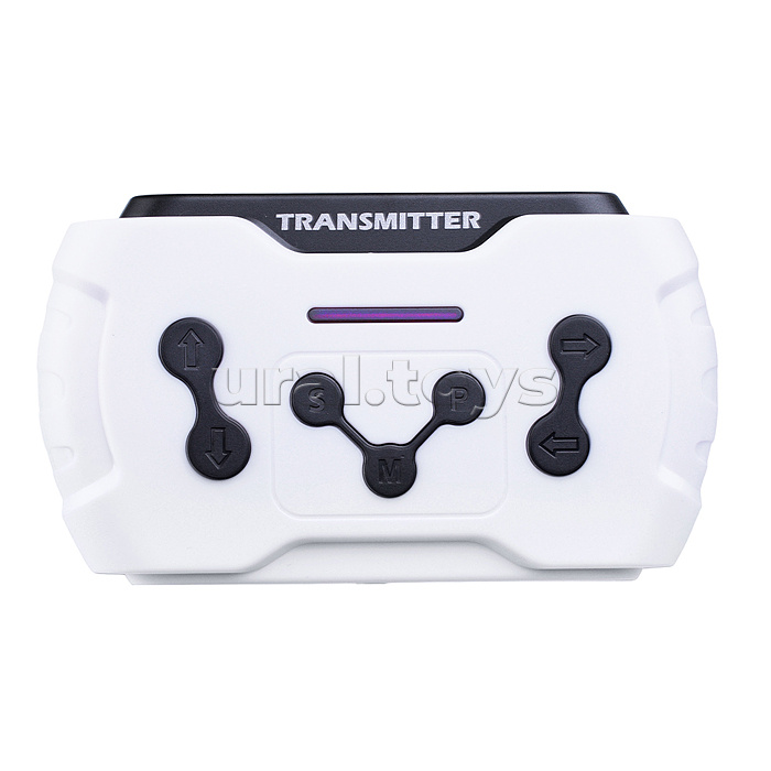 Электромобиль "Мощность скорости" на аккумуляторе, с р/у управлением, в коробке (серый)