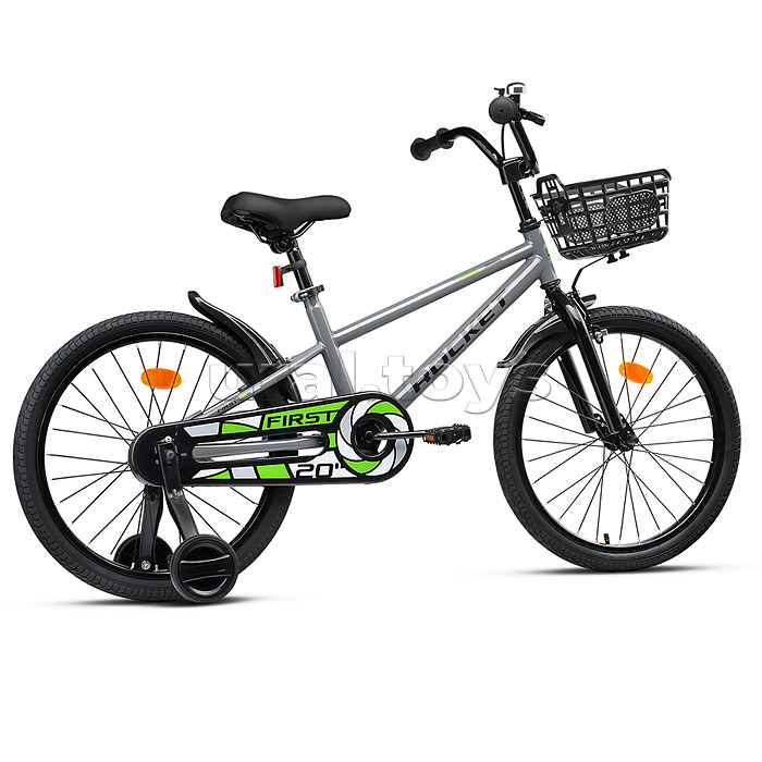 Велосипед 20" Rocket First, цвет серый