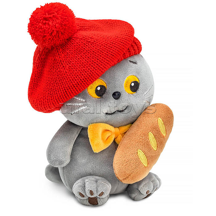 Кот Басик "Бонжур" 16 см