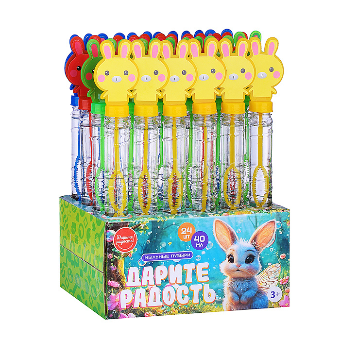 Мыльные пузыри "Кролик" 40 мл.
