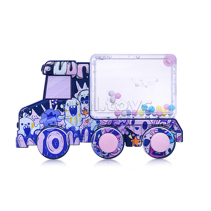 Водная игра "Веселый транспорт" в коробке