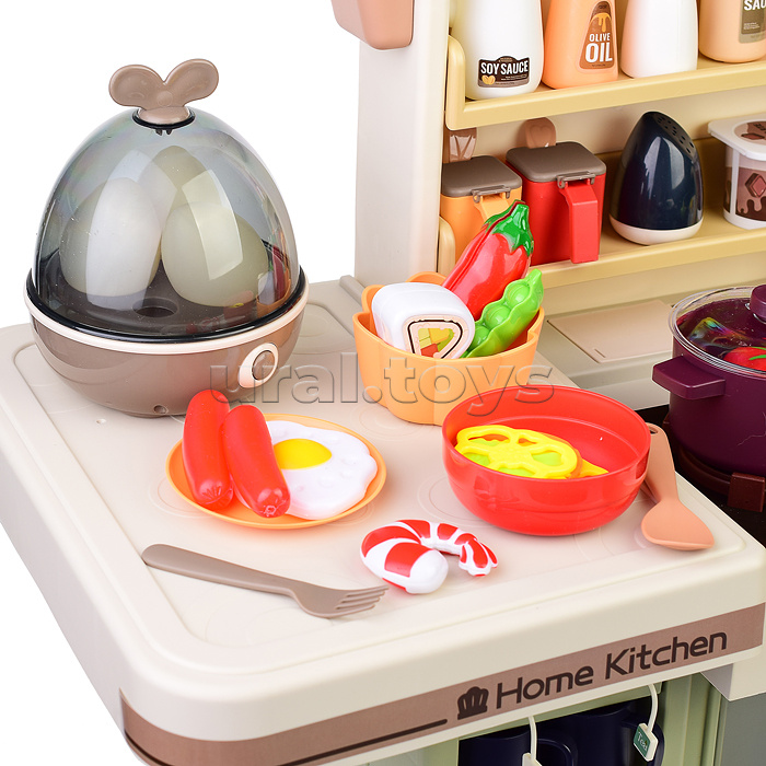 Игровой набор кухня "Mini Chef" (свет, звук, пар, слив воды) в коробке