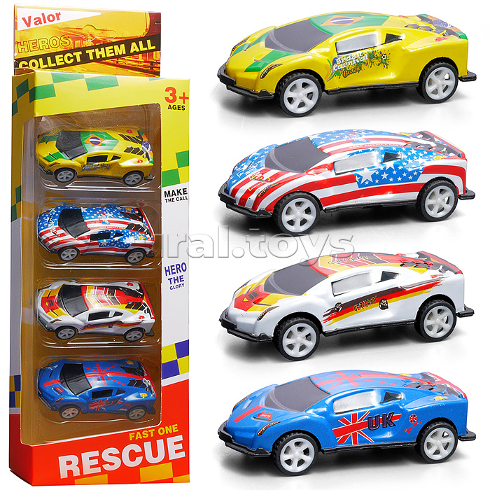 Набор машин "Чемпион" в коробке