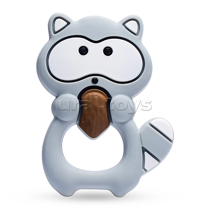 Игрушка -грызунок "Енот с орехом"