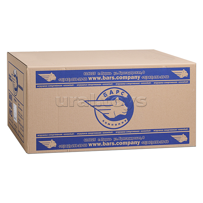 Игрушка Снегокат детский 212 "Play" разборный с высокой рамой и со спинкой (Грызун)