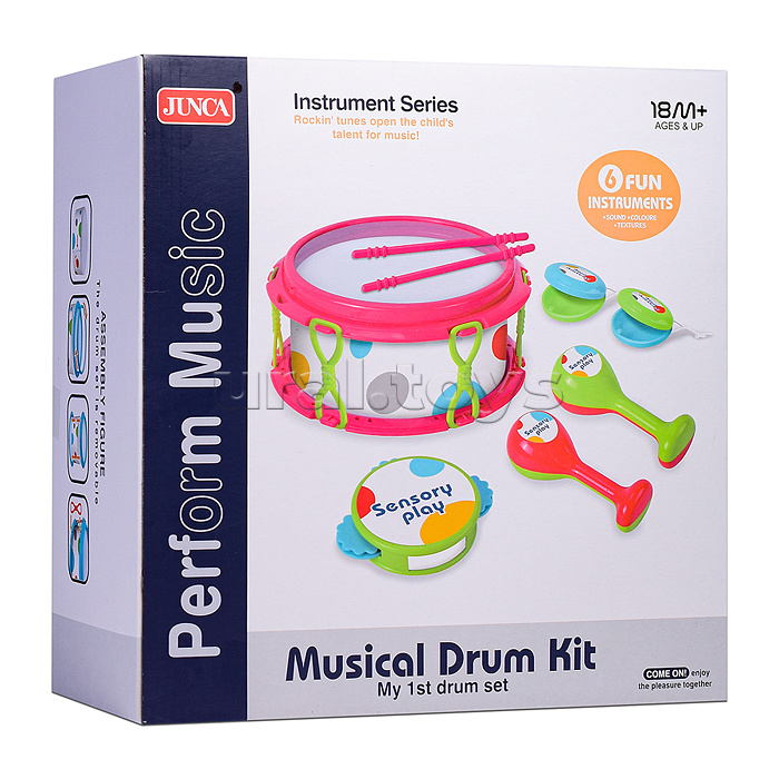 Набор музыкальных инструментов "Джазовый квартет-2" в коробке Набор музыкальных инструментов "Джазовый квартет-2" в коробке