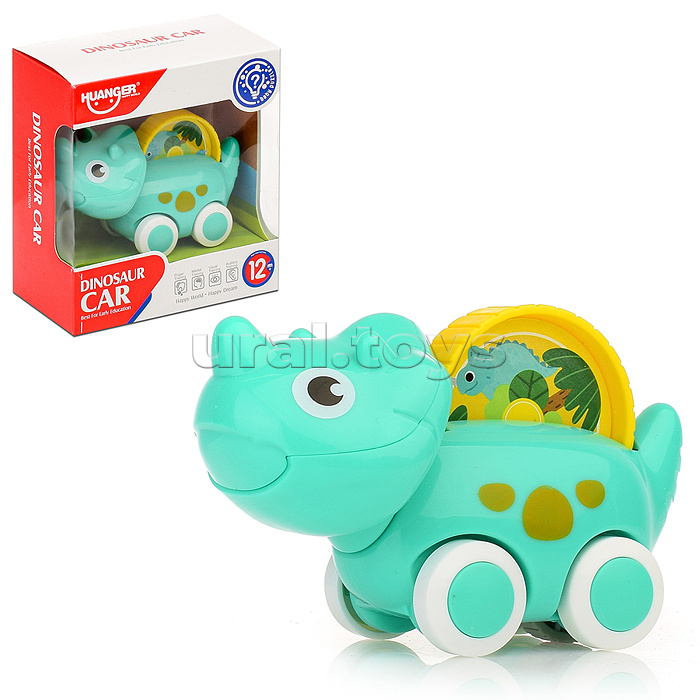 Развивающая игрушка "Динозаврик" в ассортименте, в коробке