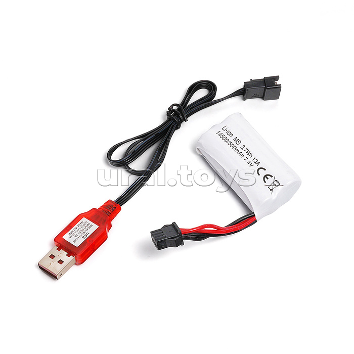 Автомат "Стрелок" с мягкими пулями, на батарейках/USB, в коробке