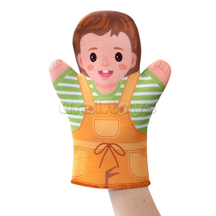 Домашний кукольный театр. Кукла-перчатка "Сын Коля"