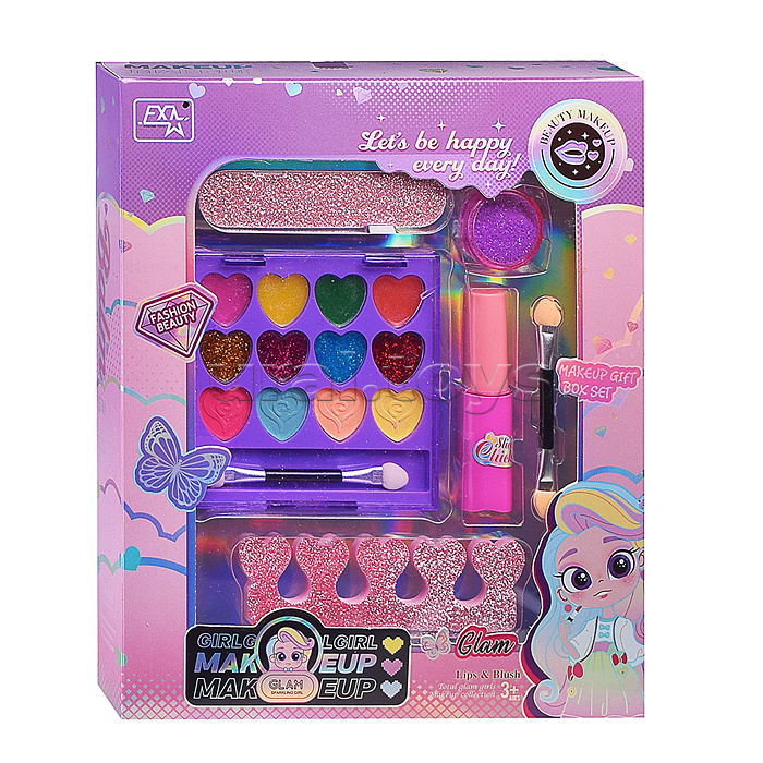 Косметика детская "Блеск и чары" в коробке