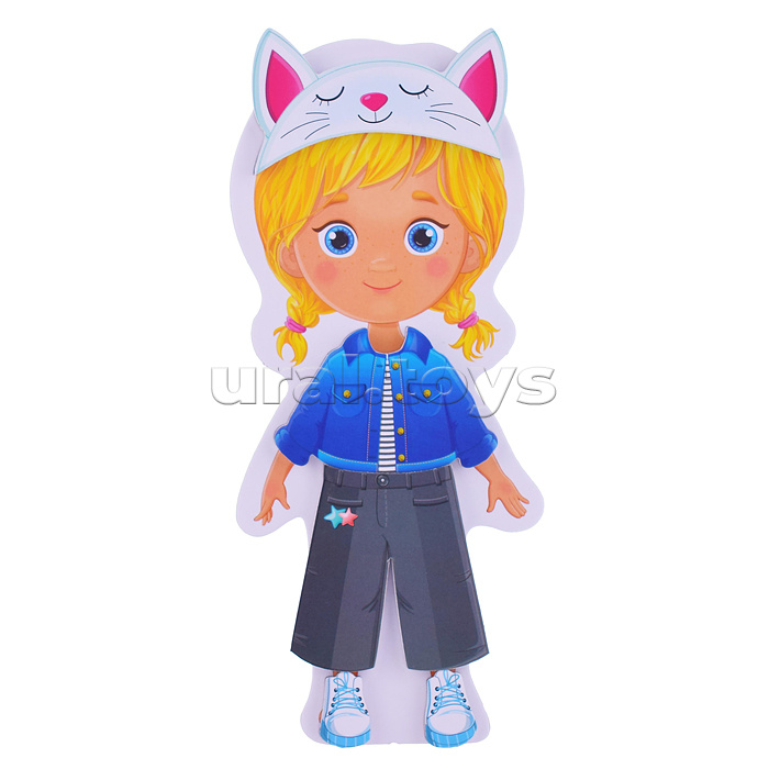 Магнитная игра-одевашка "Времена года"