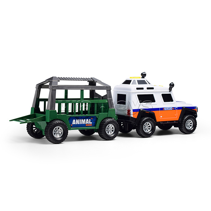 Машина для перевозки животных, 1:16 (свет. Звук) в коробке