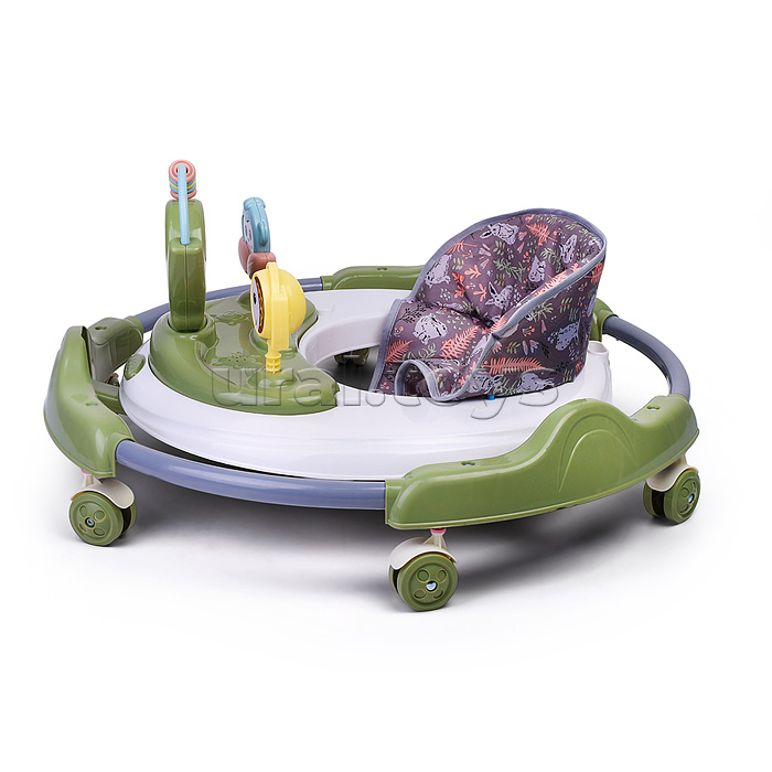 Ходунки "Веселый слоник" (цвет зеленый)