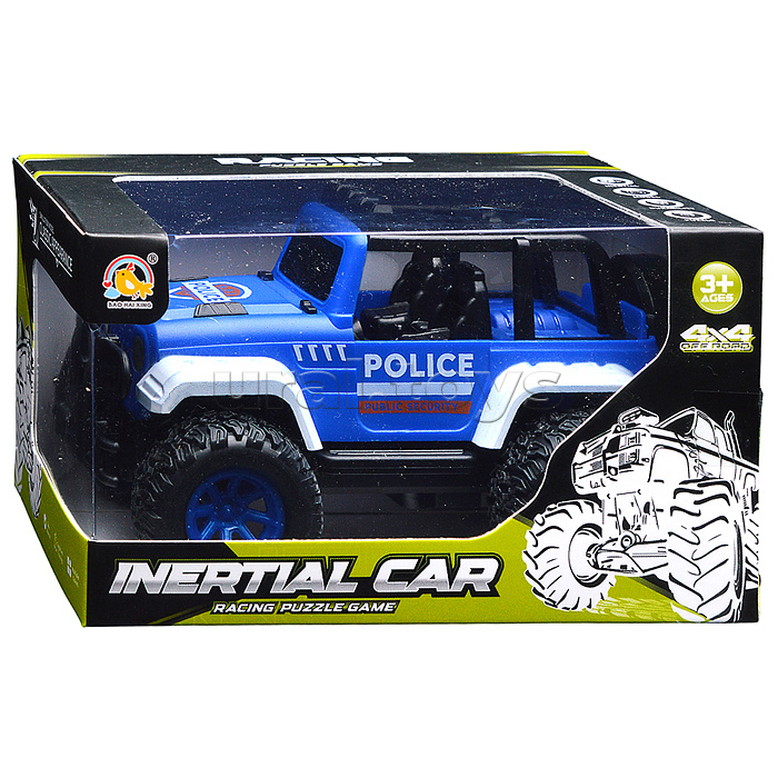 Машина "Джип" в коробке