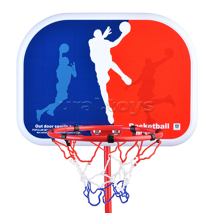Баскетбол "Яркий бросок" (высота 115см) в коробке
