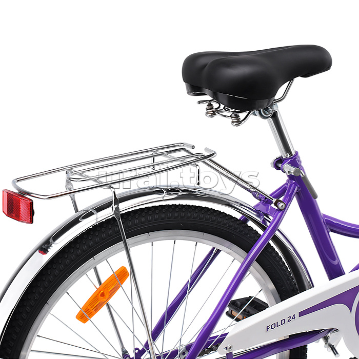 Велосипед 24" Rocket City Fold 24, цвет фиолетовый, размер 16"