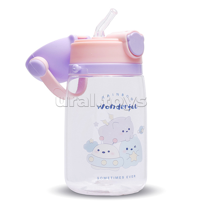 Бутылка "Дружные зверята" 400 мл.