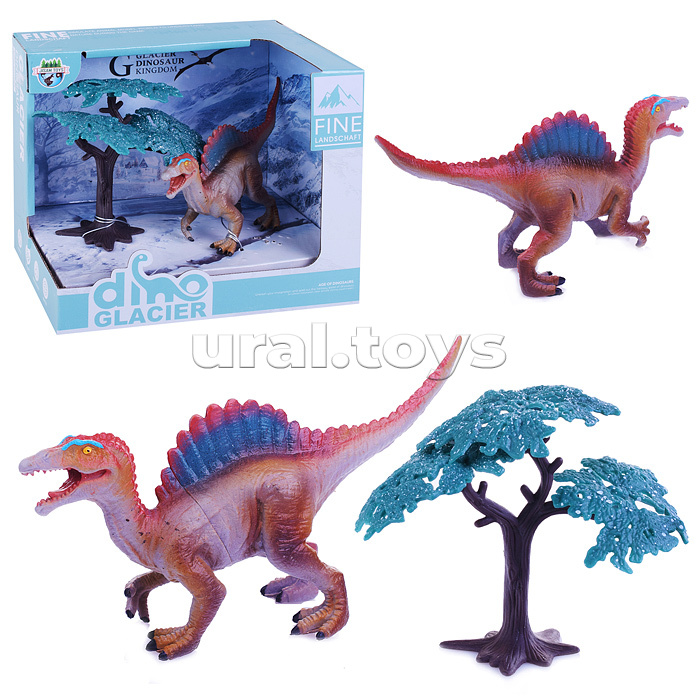 Динозавр "Спинозавр" в коробке