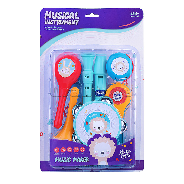 Набор музыкальных инструментов "Юный музыкант" в коробке Набор музыкальных инструментов "Юный музыкант" в коробке