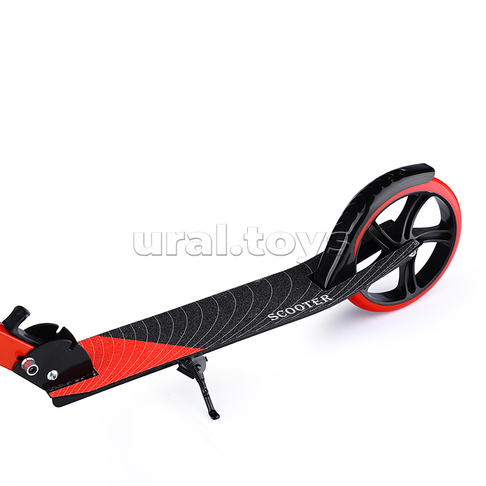 Самокат 2-х кол., красный, колёса PU/200 мм., ABEC 7, в коробке