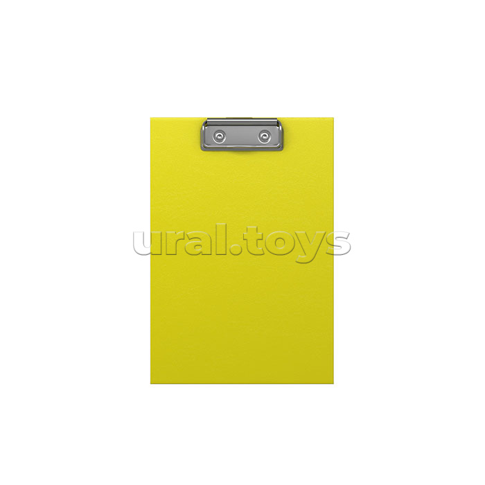 Планшет с зажимом Neon, А5, желтый