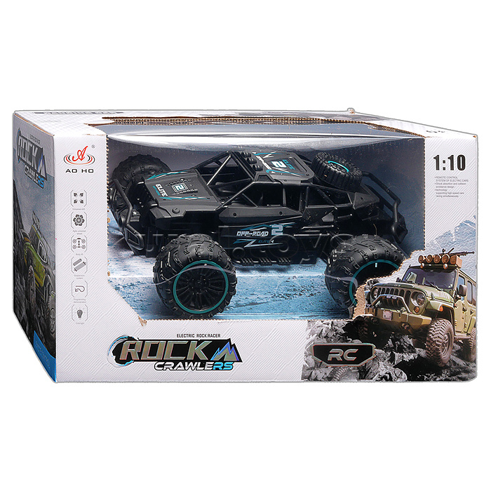 Машина "Воин бездорожья" р/у, 27 MHz, в коробке