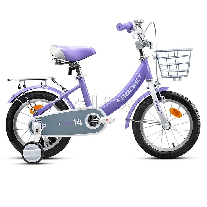 Велосипед 14" Rocket Luna, цвет сиреневый