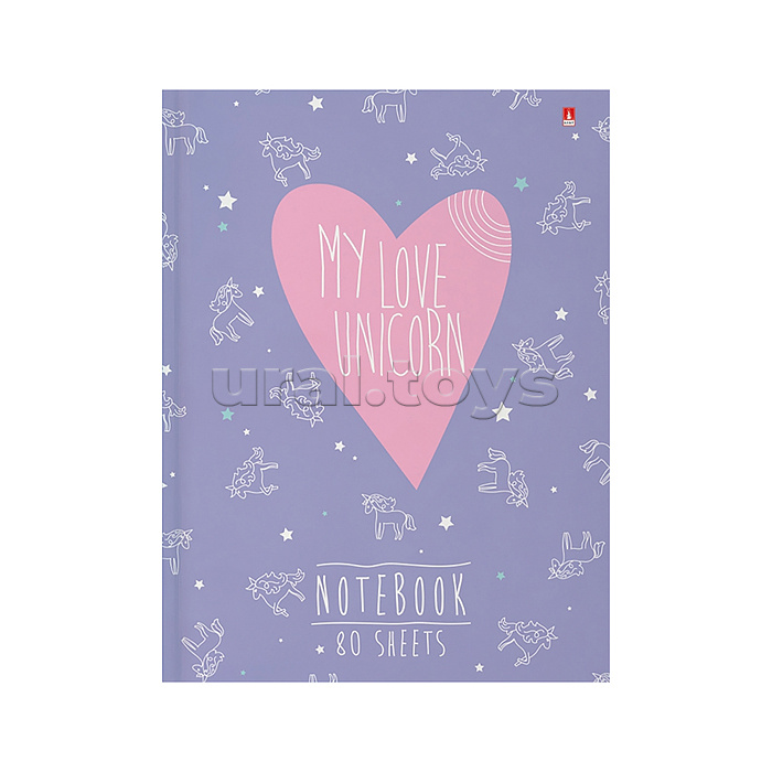 Блокнот-престиж А6. 80 л. "My Love" Блокнот-престиж А6. 80 л. "My Love"