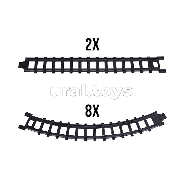 Железная дорога "Рождественское путешествие" р/у, 27 MHz, в коробке