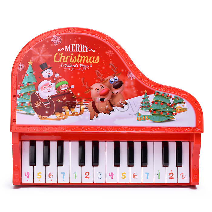 Пианино 8879B "Новогодний рояль" в коробке