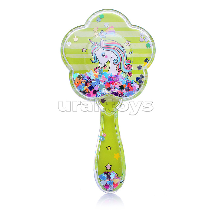 Расческа-шейкер "Радужный единорожка" Микс