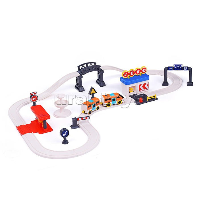 Трек "Городская железная дорога" в коробке