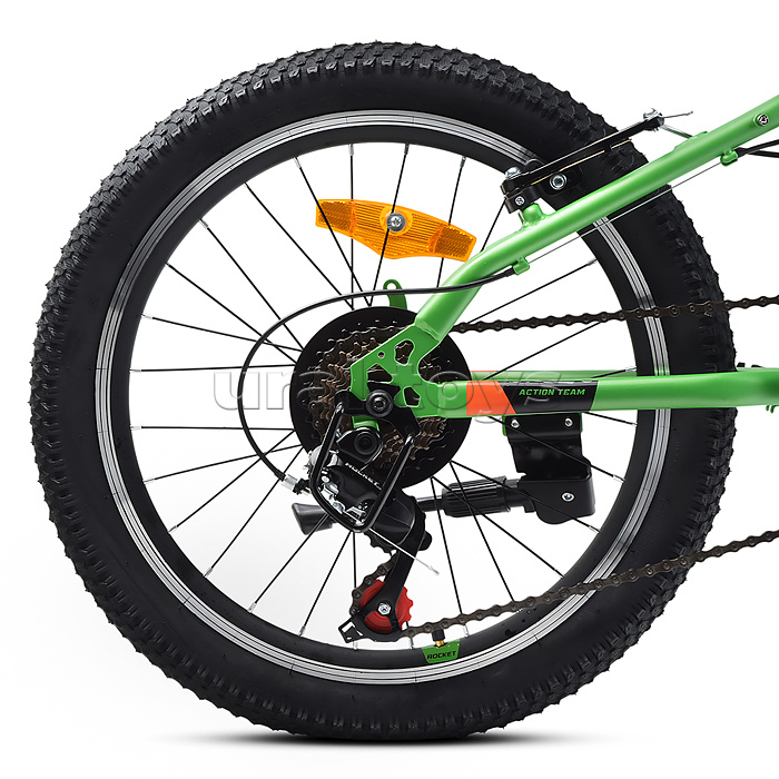 Велосипед 20" Rocket Crux 1.0 , цвет зеленый, размер 11"