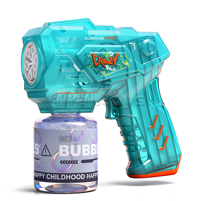 Бластер для мыльных пузырей YD6672A "Атакующий пузырь" в коробке
