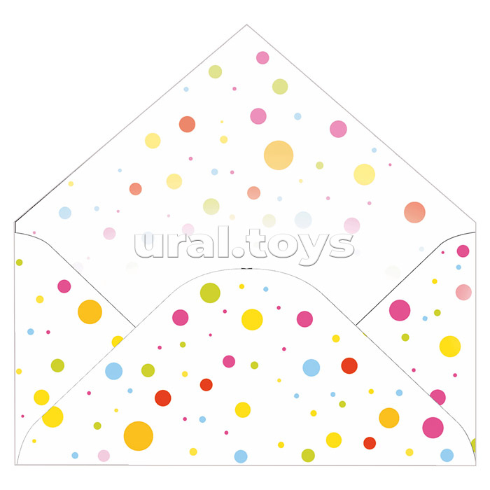 Конверт для денег (без отделки, с лаком) "Для лучшей на свете мамы!"