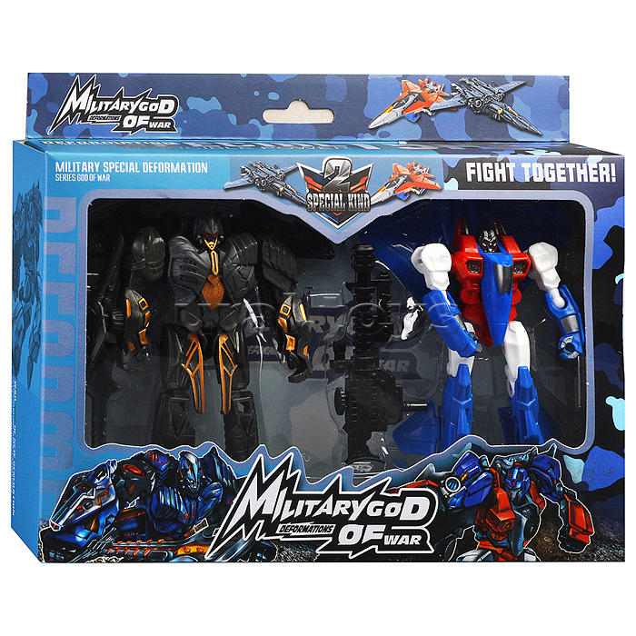 Робот "Истребитель" трансформирующийся, в коробке