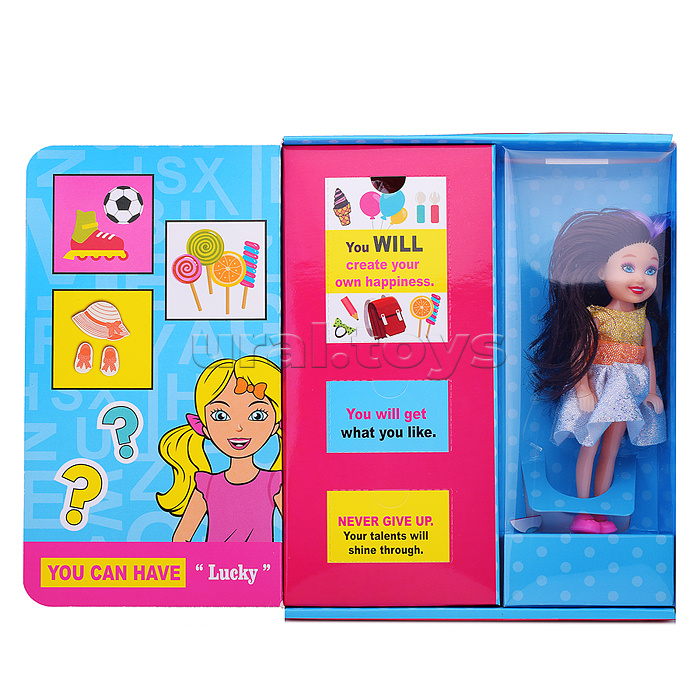 Кукла "София модница" с аксессуарами, в коробке