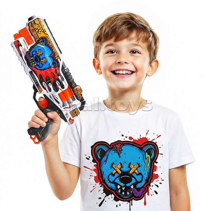 Бластер "Тесла-Шок" с полимерными пулями, в коробке